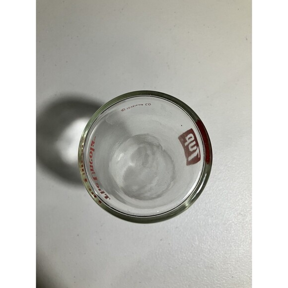 7UP The Uncola Glass Vintage Upside Down Retro Cup Tumbler 7-Up 7 Up Soda Pop - Picture 4 of 6